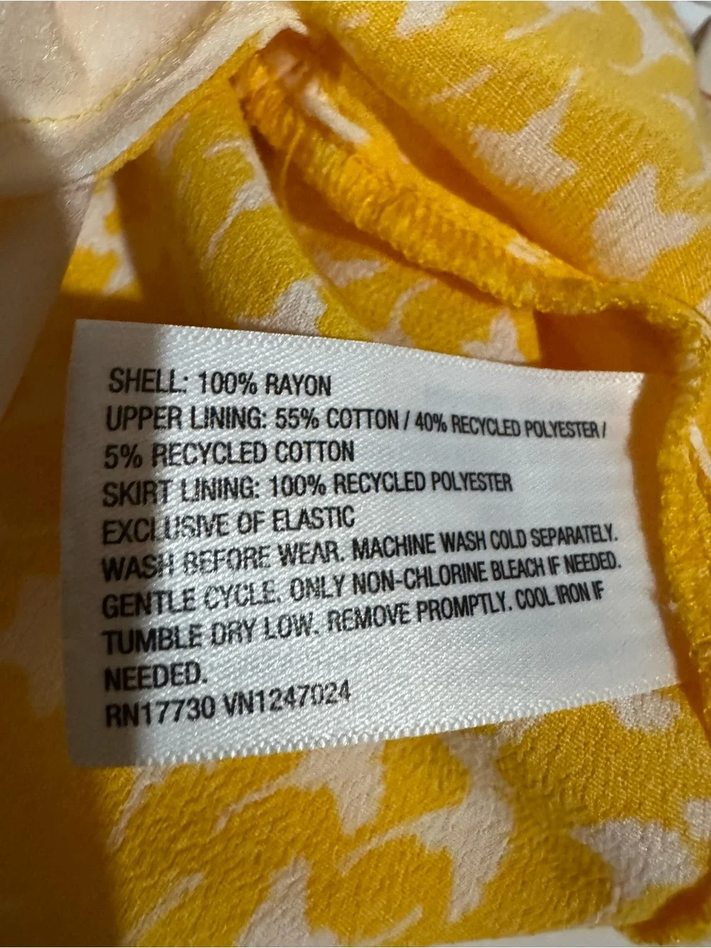 Diane Von Furstenberg Yellow Floral Tie-Shoulder Sundress for Girls Size 4T